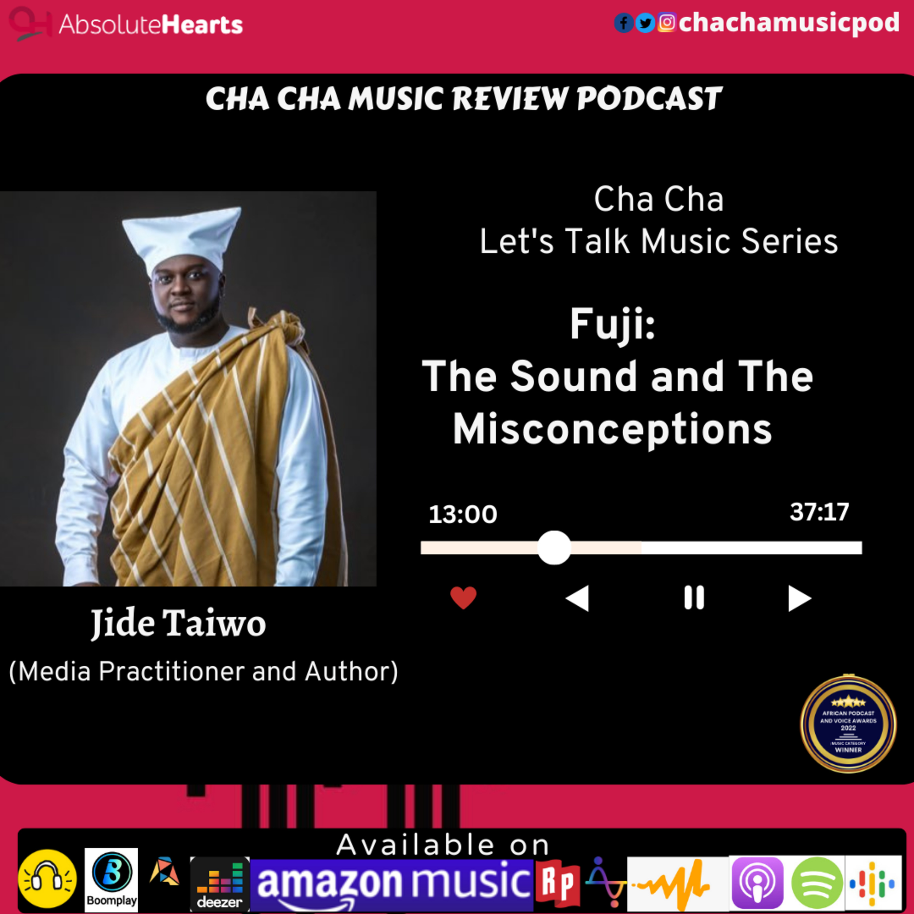 Cha Cha Let's Talk Music Series- Fuji: The Sound and The Misconceptions episode artwork