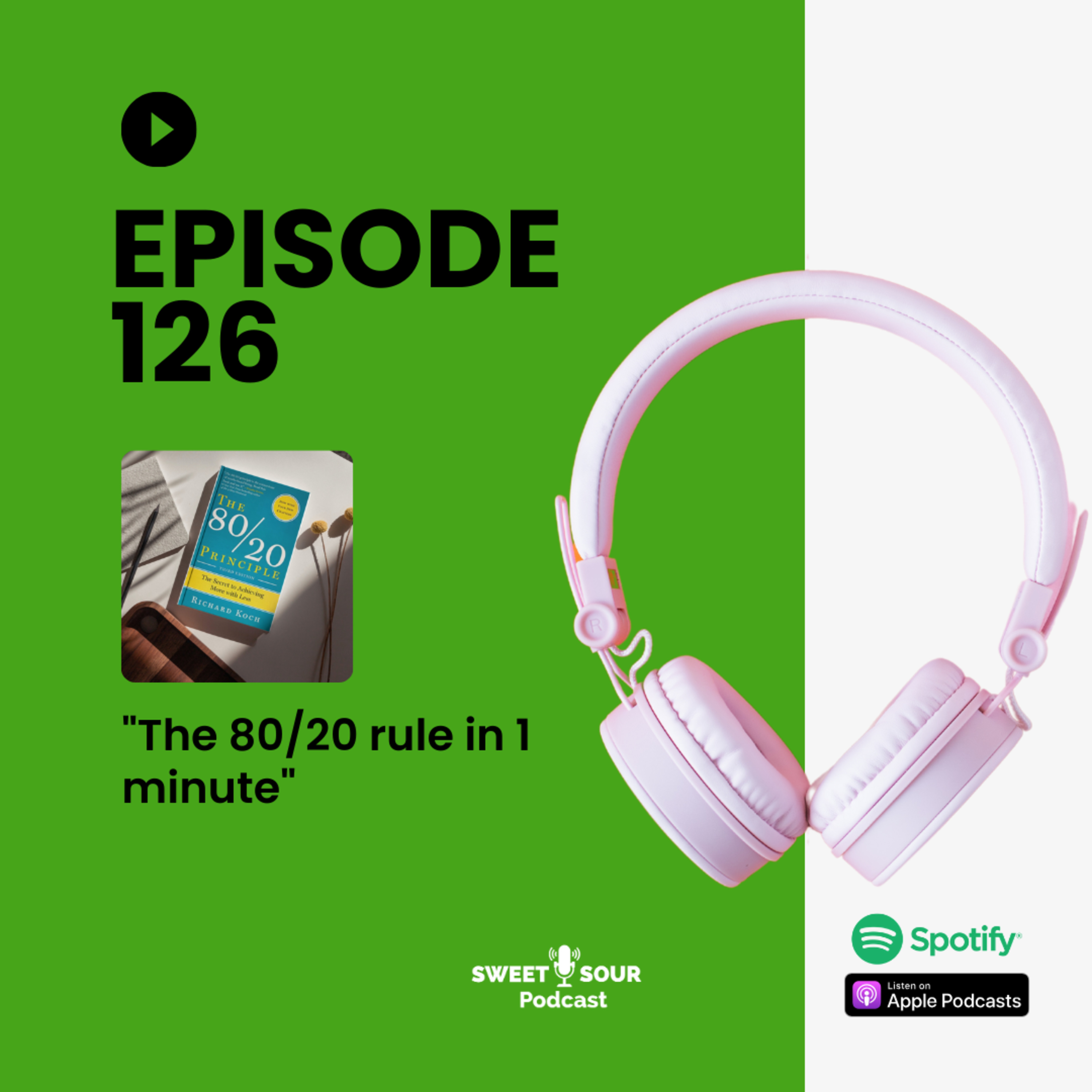 80/20 Rule by Robert Koch episode artwork