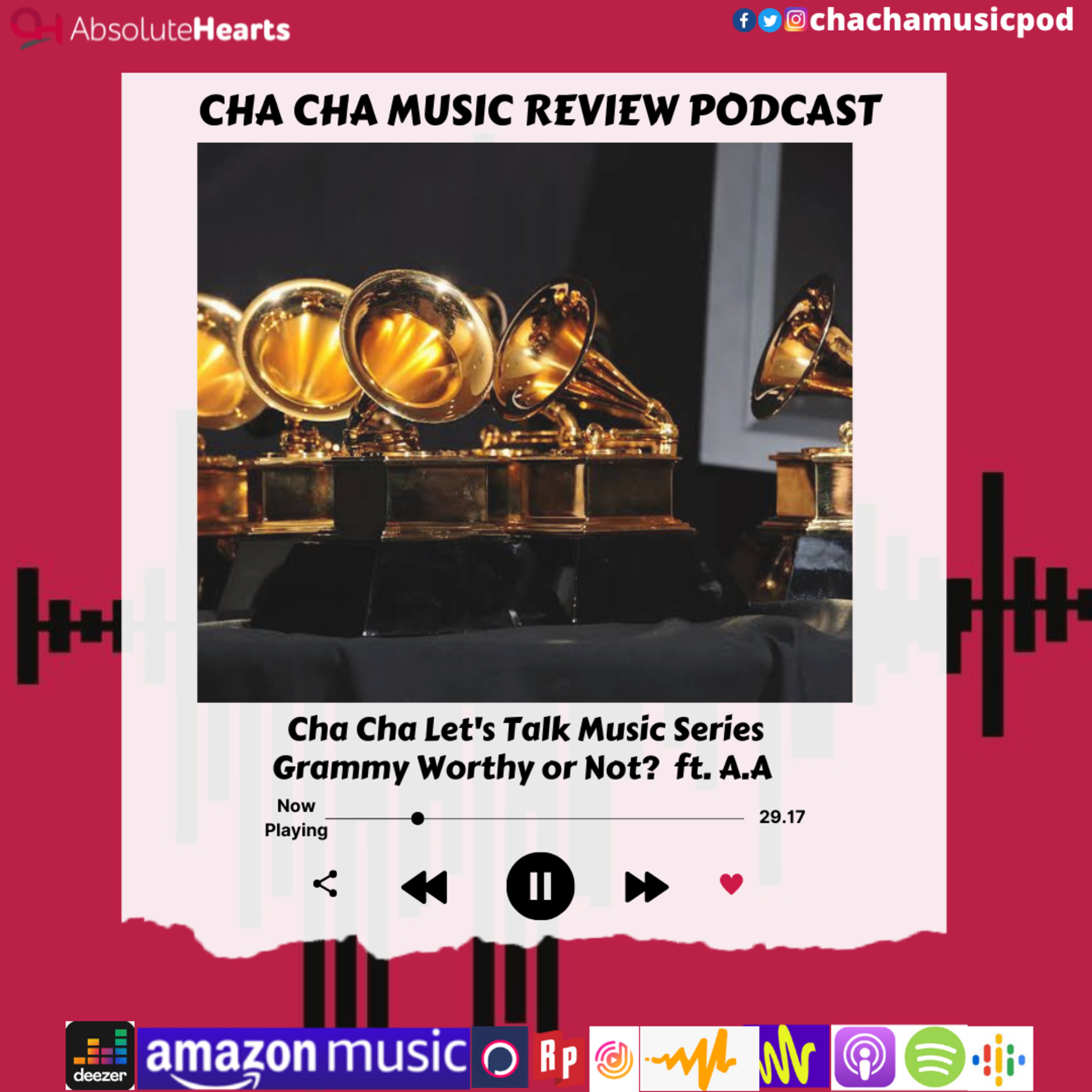 Cha Cha Let's Talk Music Series -Grammy Worthy or Not? ft. A.A episode artwork